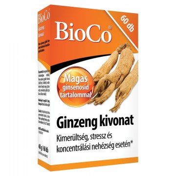 Alternative view of BioCo Ginzeng kivonat tabletta 60 db