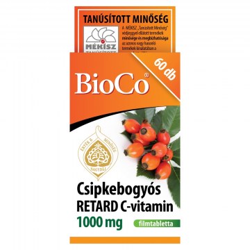 BioCo Csipkebogyós Retard C-vitamin 1000mg 60 db