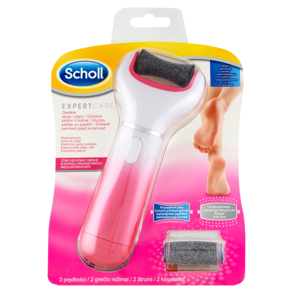 Scholl Velvet Smooth elektromos talpreszelő rózsaszín - Image 2