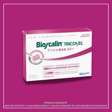Bioscalin Tricovel TricoAGE50+ étrend-kiegészítő tabletta 30x