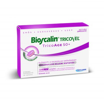 Bioscalin® Tricovel TricoAGE50+ étrend-kiegészítő tabletta 30x