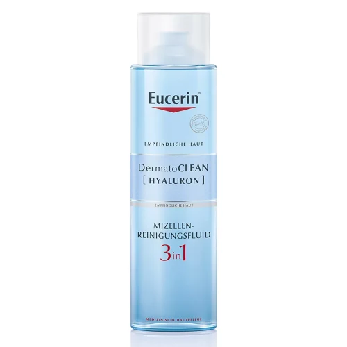 Eucerin DermatoCLEAN HYALURON 3 az 1-ben Micellás arclemosó 400 ml