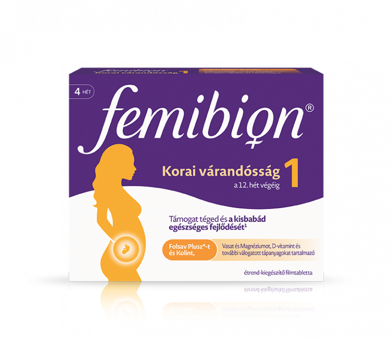 Femibion 1 Korai Várandósság Filmtabletta 28db