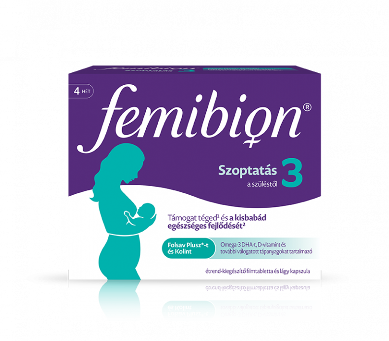 Femibion 3 Szoptatás Tabletta+Kapszula 28+28