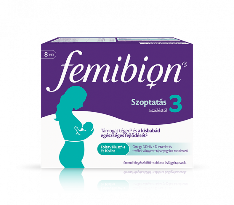 Femibion 3 Szoptatás Filmtabletta+Kapszula 56+56 (2024)