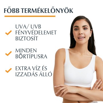 Alternative view of Eucerin Sun Oil Control Dry Touch napozó krém-gél testre SPF50+ 200 ml