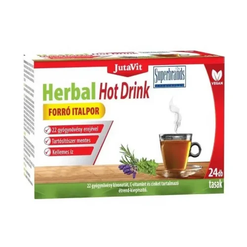 Jutavit Herbal Hot Drink Felnott 24X