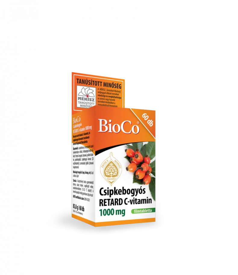 BioCo Csipkebogyós Retard C-vitamin 1000mg 60 db