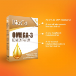 BioCo Omega-3 Koncentrátum kapszula 30 db