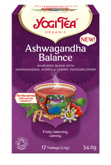 Yogi Bio Egyensúly Ashwagandha Tea 17 db