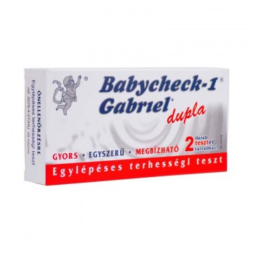 Gabriel Babycheck-1 terhességi teszt dupla - 2db