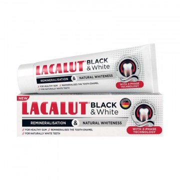 Lacalut Black & White fogkrém 75ml
