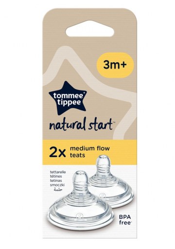 Natural Start közepes átfolyású etetőcumi