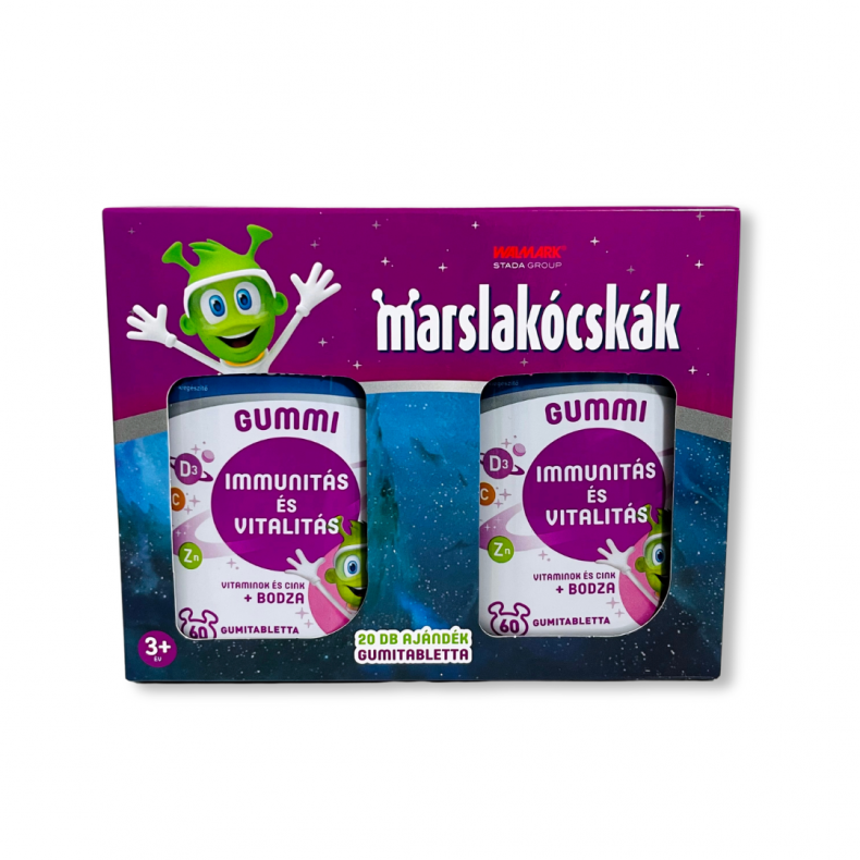 Marslakócskák Gummi Bodza Gumitabletta 120 Db