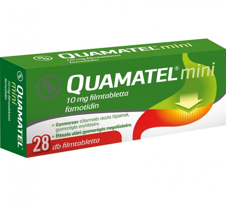 Quamatel Mini 10 mg filmtabletta 28x