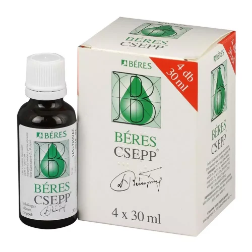 Béres Csepp Belsőleges Oldatos Cseppek  4x30 ml