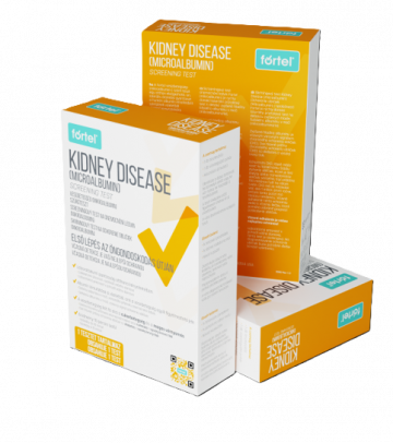 BIOMERICA Fortel® Vesebetegség (mikroalbumin) szűrőteszt  1X