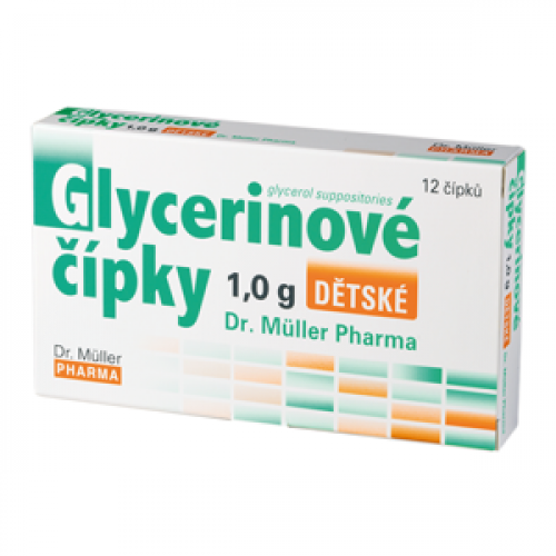 Dr. Müller Glycerin 1,0g végbélkúp gyermekeknek 12X