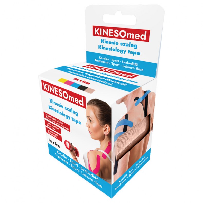 Kinesomed Kinesio Tape 5 cm x 5 m Testszínű