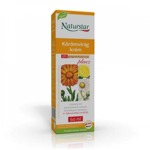 Naturstar Körömvirág Krém Parabénmentes 60 ml