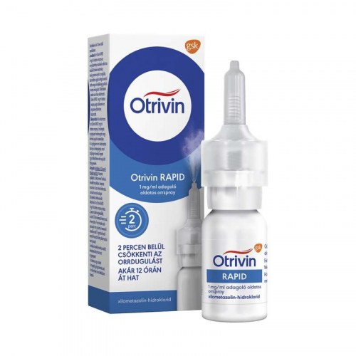 Otrivin Rapid 1 mg/ml Oldatos Orrspray 1x10 ml