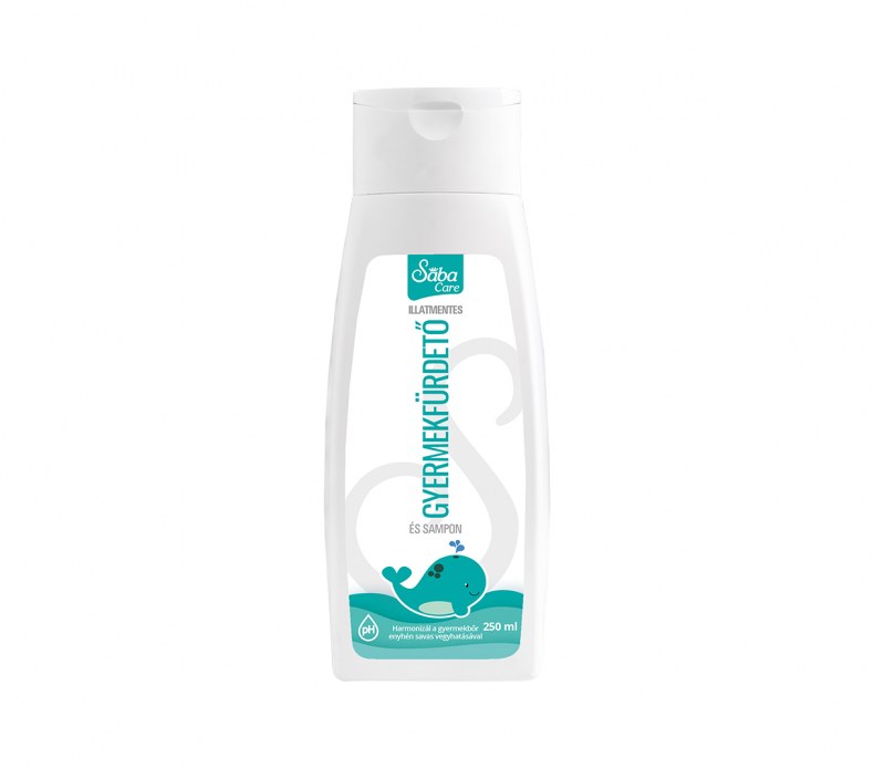 Sába Derm Fürdető És Sampon Gyermeknek 250ml