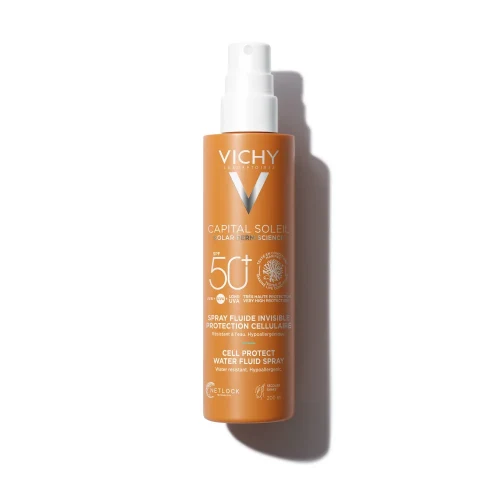 Vichy Capital Soleil Spf50+ Cell Protect Water Fluid Spray 200 ml