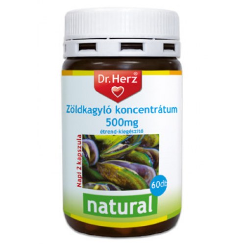 Dr. Herz Zöldkagyló koncentrátum 500mg 60x