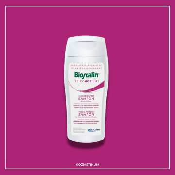 Bioscalin TricoAGE 50+ Hajerősítő sampon ritkuló hajra 200 ml