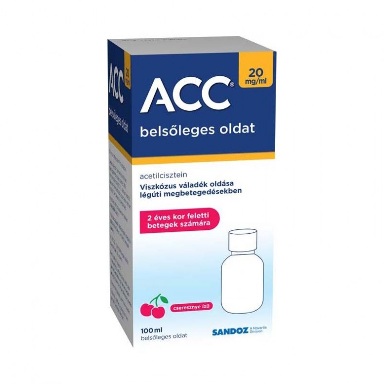 Acc 20 mg/ml Belsőleges Oldat 1x100 ml