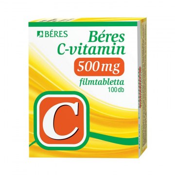 Alternative view of Béres C-Vitamin 500 mg Filmtabletta 100 db