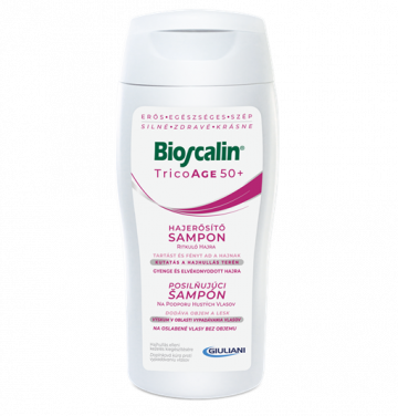 Bioscalin® TricoAGE 50+ Hajerősítő sampon ritkuló hajra 200 ml