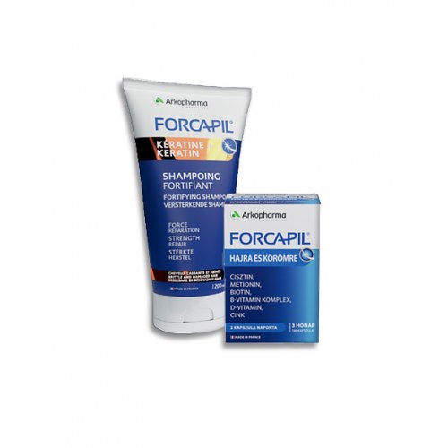 Forcapil kapszula 180X +Forcapil sampon 200 ml