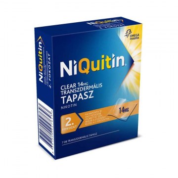 NiQuitin Clear 14 mg Transzdermális Tapasz 7 db