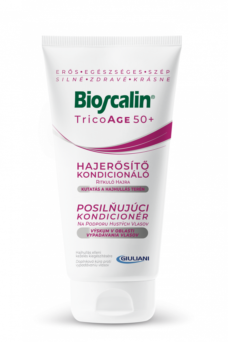 Bioscalin® TricoAGE 50+ Hajerősítő kond. ritkuló hajra 150 ml