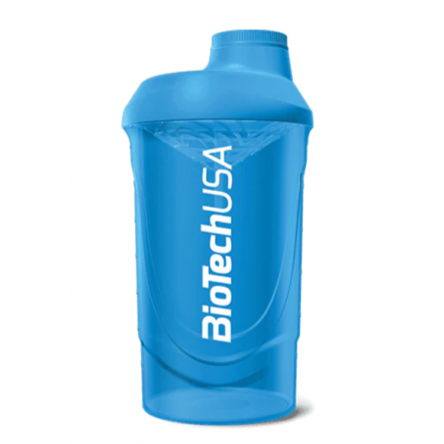 Biotech Wave keverőpalack 600 ml - kék