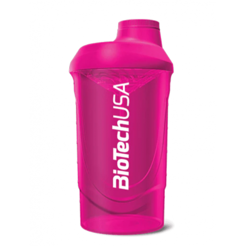 Biotech Wave keverőpalack 600 ml - magenta