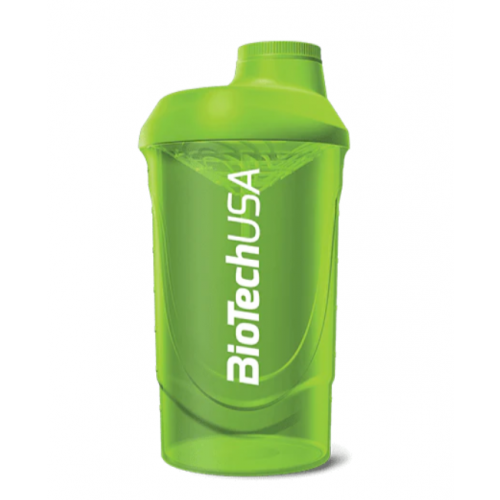 Biotech Wave keverőpalack 600 ml - zöld