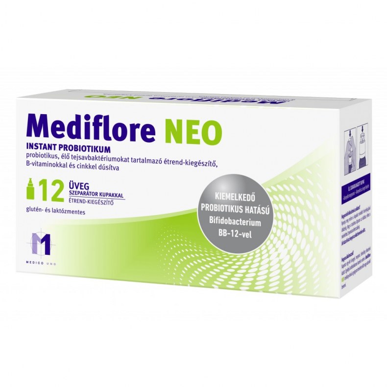Mediflore NEO probiotikum instant por+oldat 12x10ml