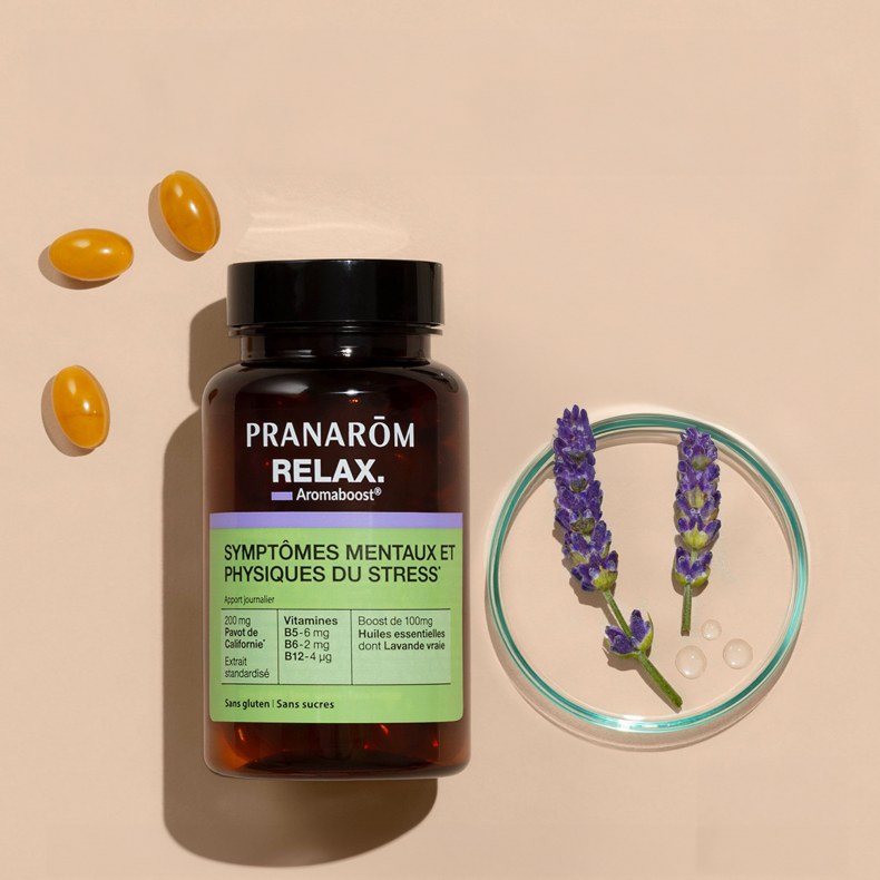Pranarom Aromaboost Relax Étrendkiegészítő Kapszula 60x