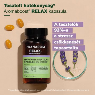 Alternative view of Pranarom Aromaboost Relax Étrendkiegészítő Kapszula 60x
