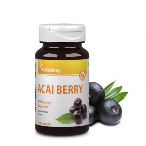 Vitaking Acai Berry gélkapszula 4000 mg - 60 db