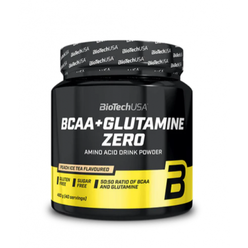 Biotech BCAA + Glutamine Zero 480g - barack