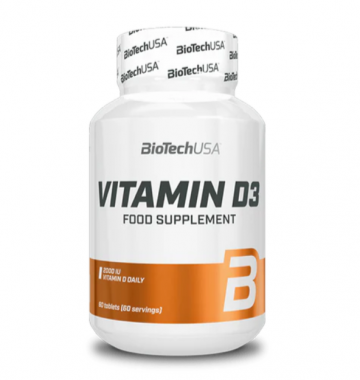 BioTech USA Vitamin D3 60 tabletta