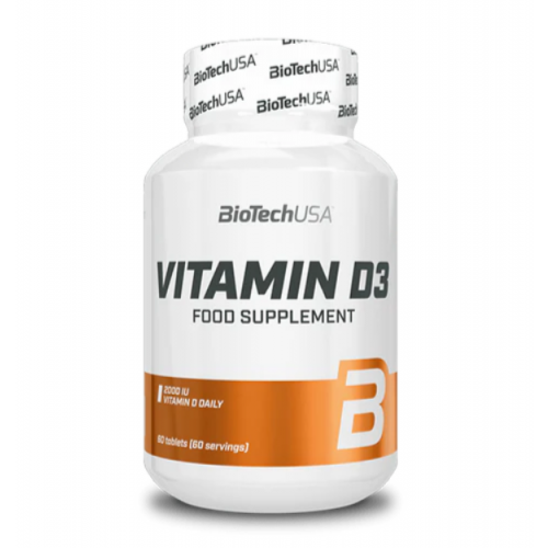 BioTech USA Vitamin D3 60 tabletta