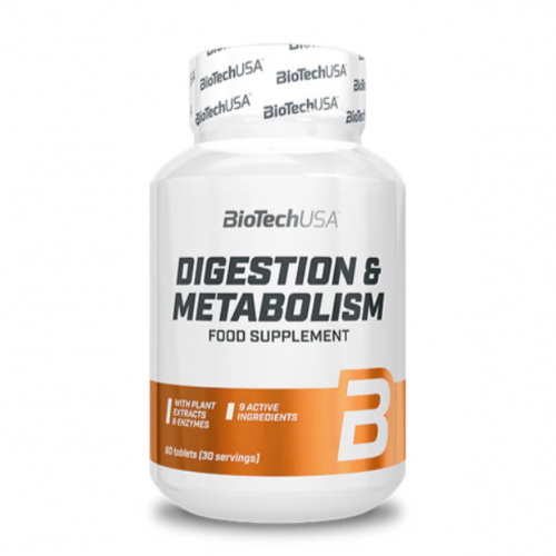 BioTech USA Digestion & Metabolism 60 tabletta