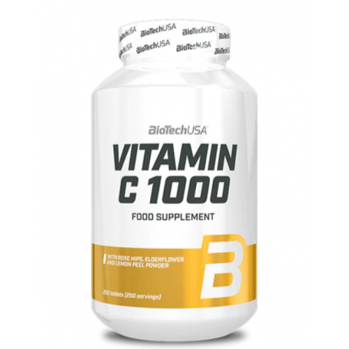 BioTech USA Vitamin C 1000 Bioflavonoids250 tabletta