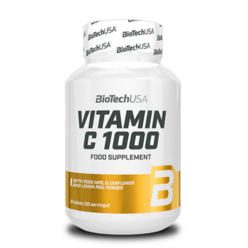 BioTech USA Vitamin C 1000 Bioflavonoids 30 tabletta