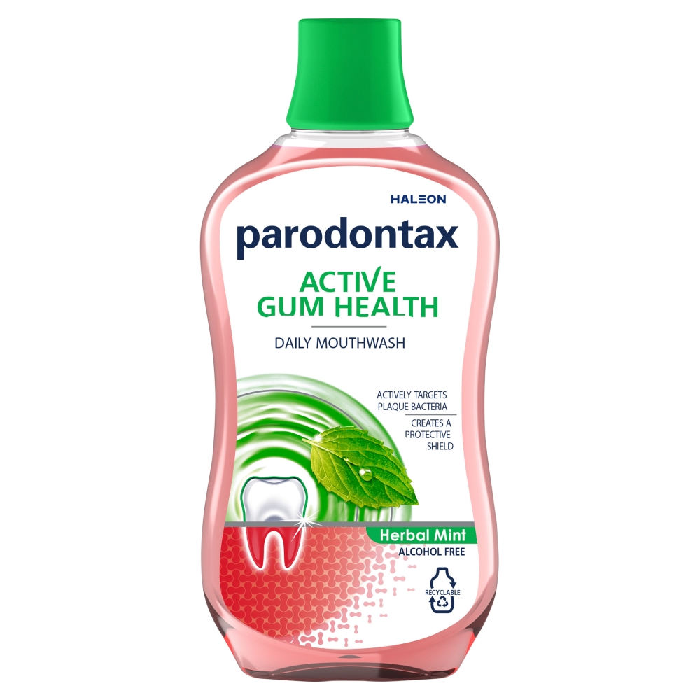 Parodontax Daily Gum Care Herbal Twist alkoholmentes szájvíz 500 ml