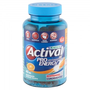 Alternative view of Béres Actival PRO ENERGY gumitabletta 40x